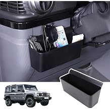 Car Interior Storage Compatible with INEOS Grenadier 2020-2024 - Side Pocket & Center Console Storage Box - ABS Accessories