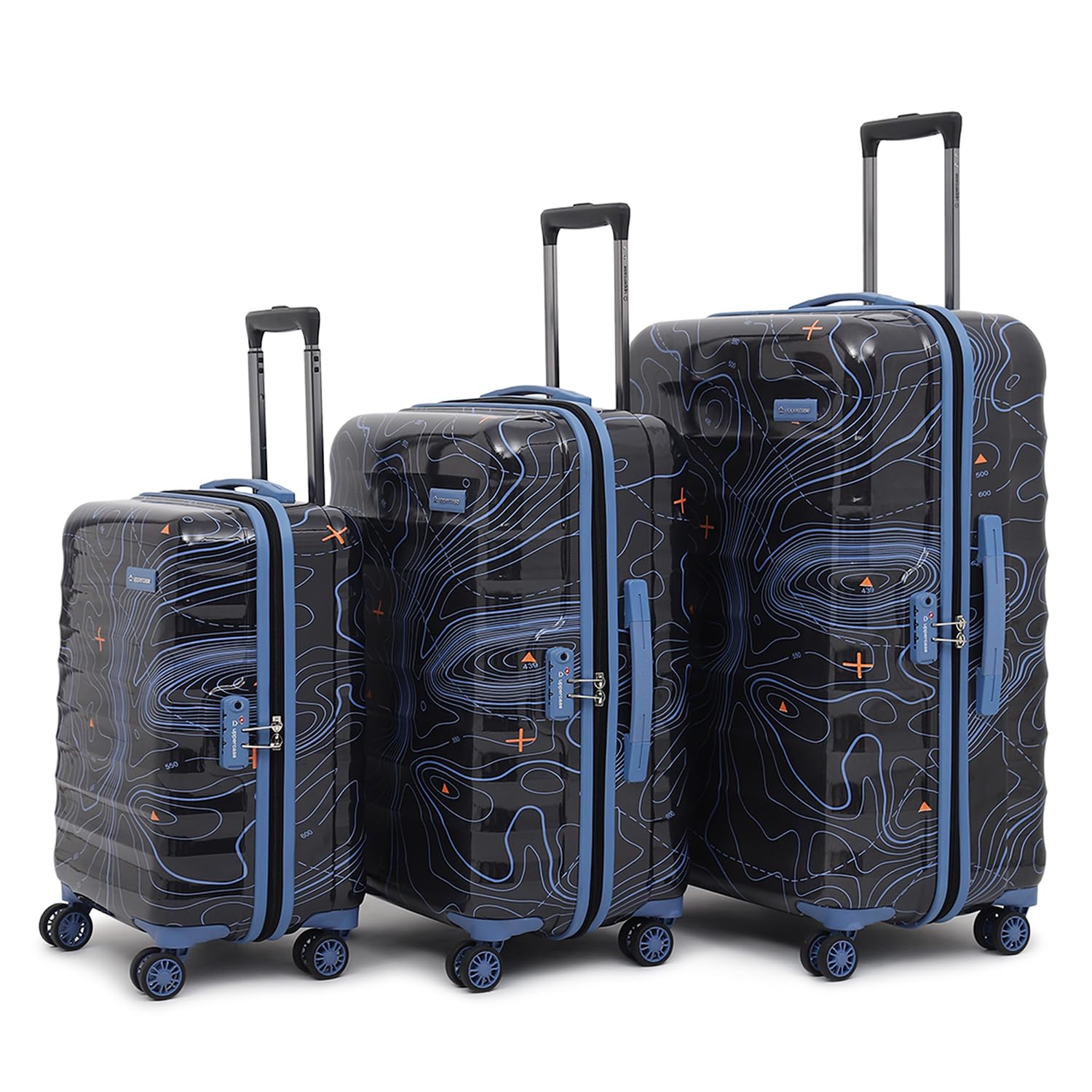 uppercase Topo Set of 3 – best trolley bag set of 3 in India