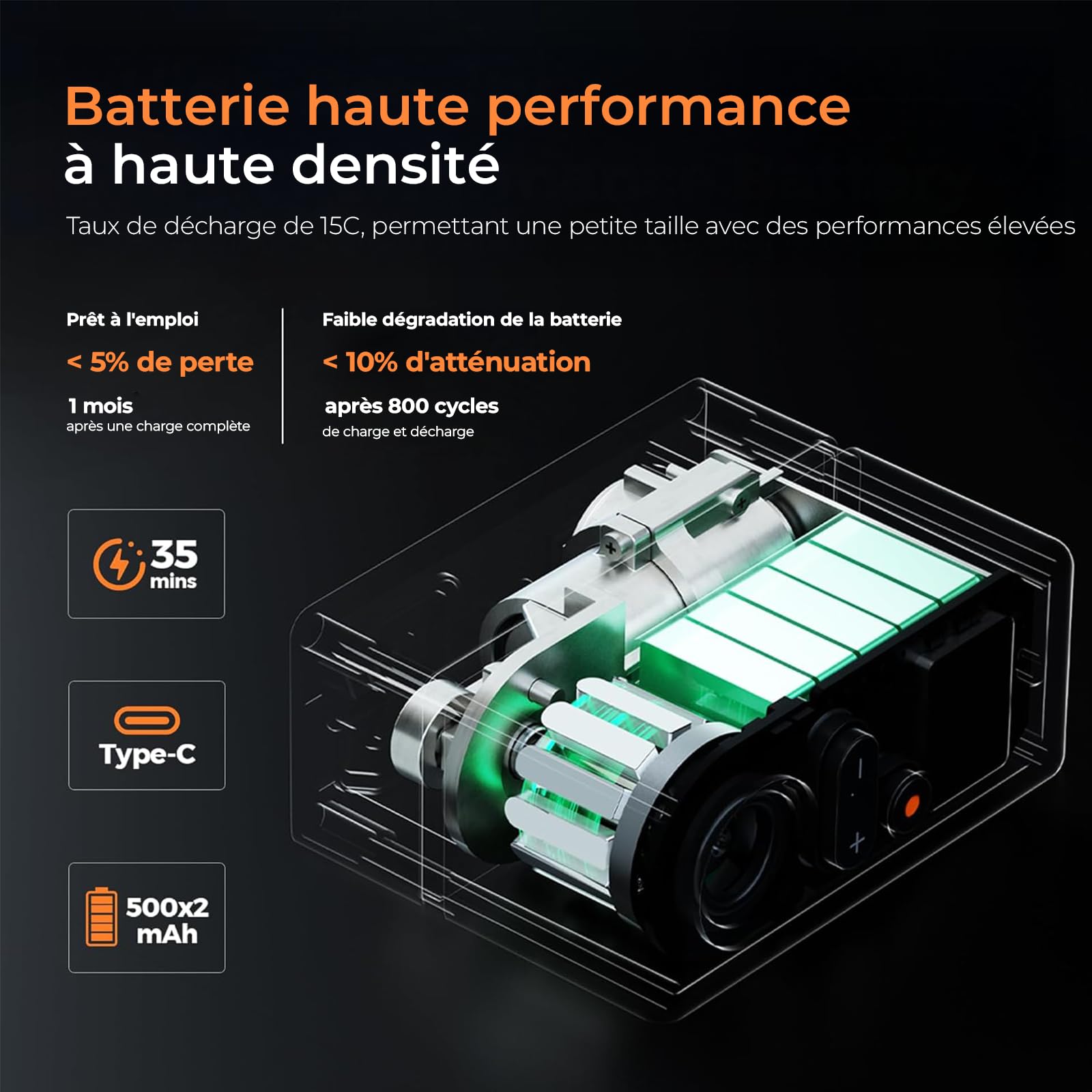 FLEXTAILGEAR Mini pompe à vélo électrique portable 130 PSI avec manomètre et feu arrière, arrêt automatique, valve Presta et Schrader pour vélo électrique, VTT, vélo de ville et de route