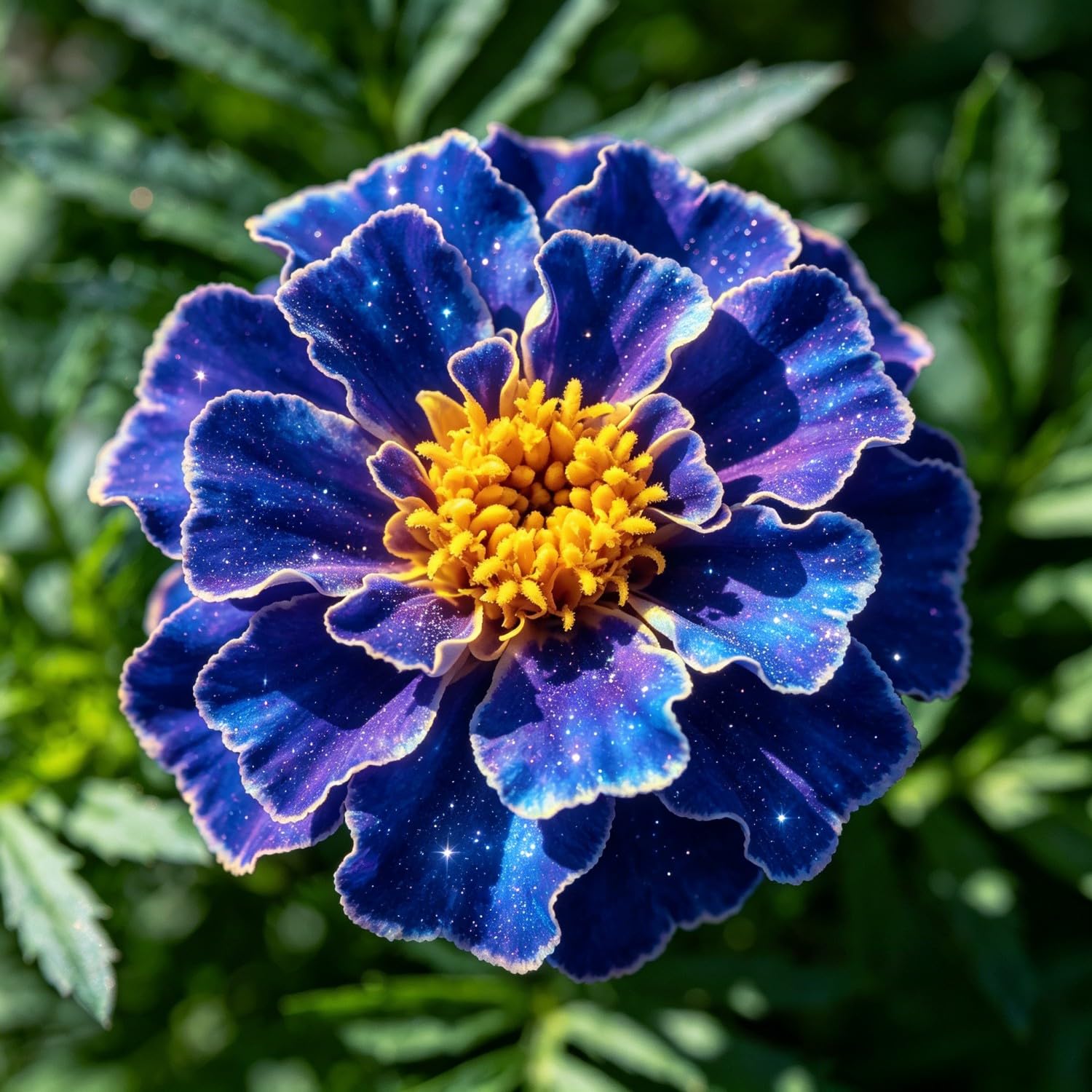 French Marigold（Tagetes patula） Seeds-Hardy Perennial,Suitable for Garden Plants, Landscape Design, Indoor and Outdoor Potted Plants, Vibrant Floral Display Garden-1500pcs-I