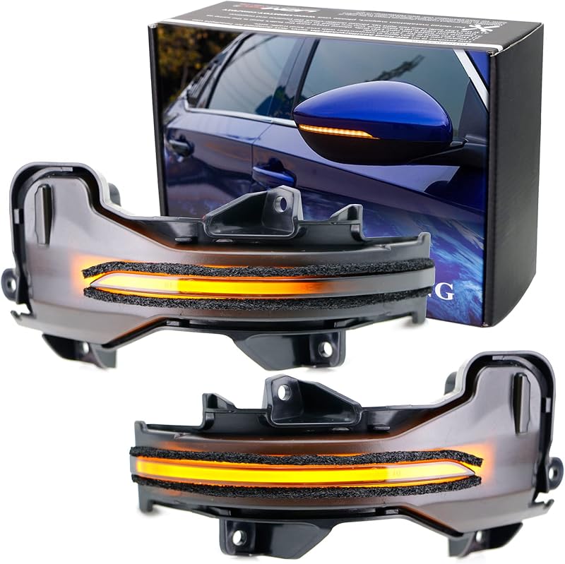 Luzes de seta sequenciais LED para retrovisor iJDMTOY Honda Accord, CR-V e HR-V