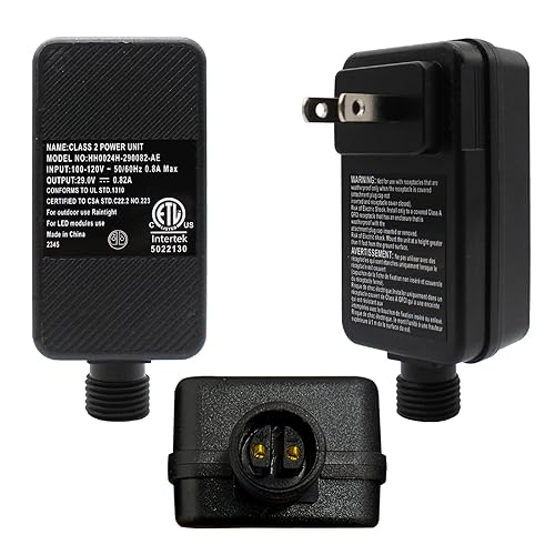 Miniatura 9 de Fuente de alimentación LED de 29 V 6 W, transformador LED, adaptador de bajo voltaje, controlador de iluminación con certificación UL ETL para