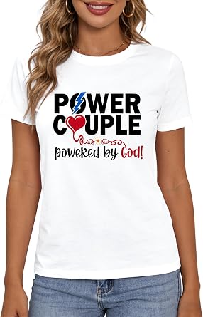 Womens Valentines T-Shirts Cute Love Heart T Shirts Casual Short Sleeve Tee for Lover