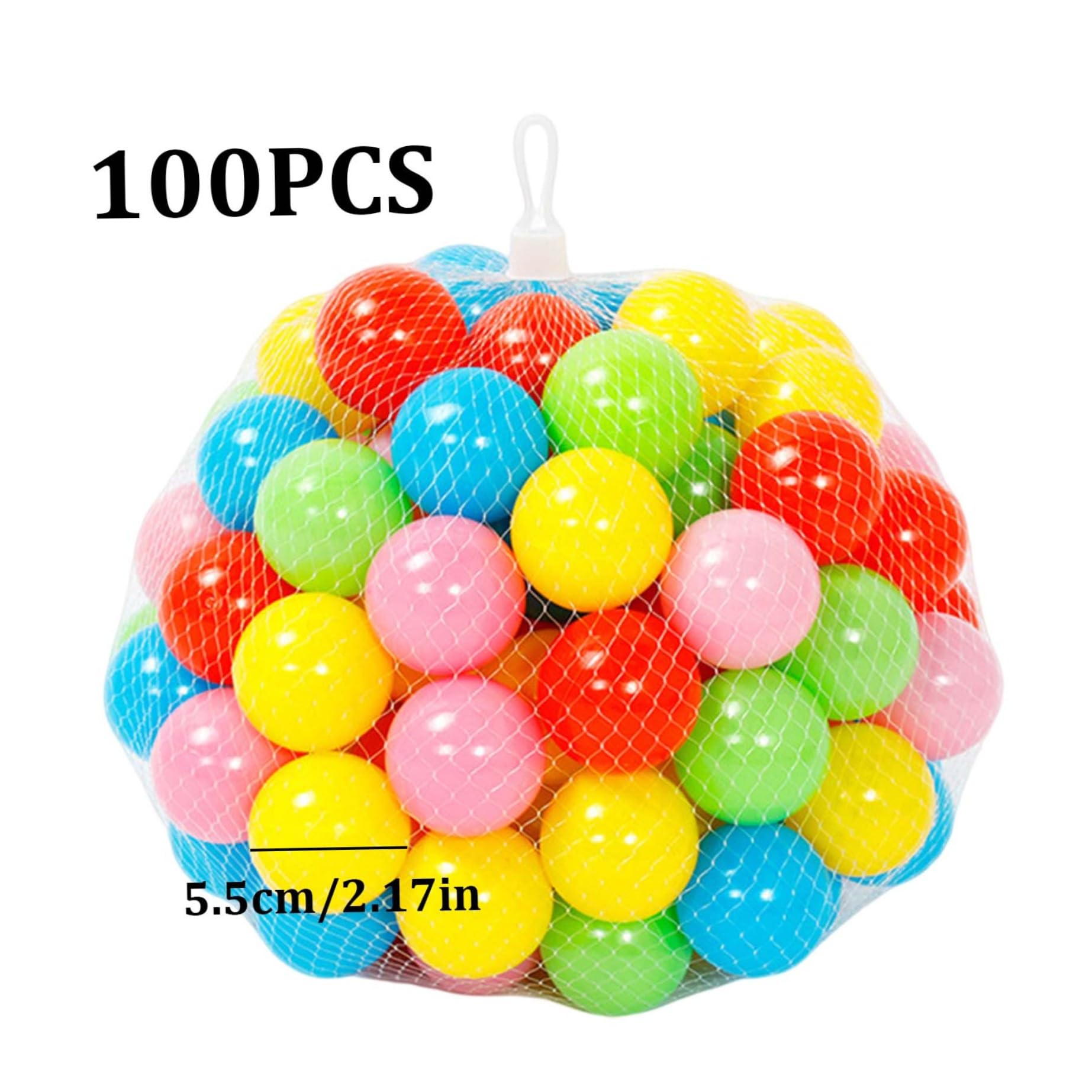 100 pezzi per bambini, piscina di palline rotonde, piscina di palline, coloful, oceano, giocattoli per bambini, in plastica, per, ragazzi, ragazze, giochi per, con