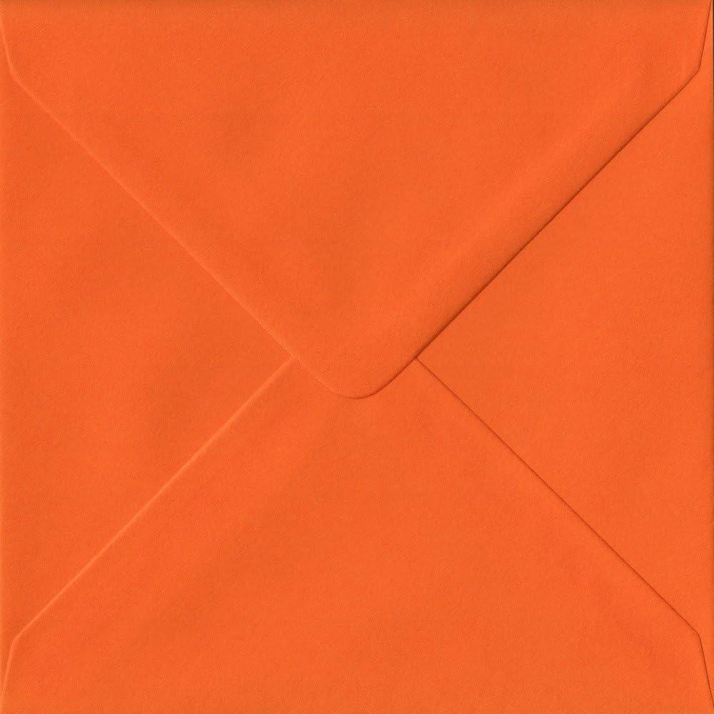 Premier Envelopes Solid Orange S4 155 mm x 155 mm 100gsm