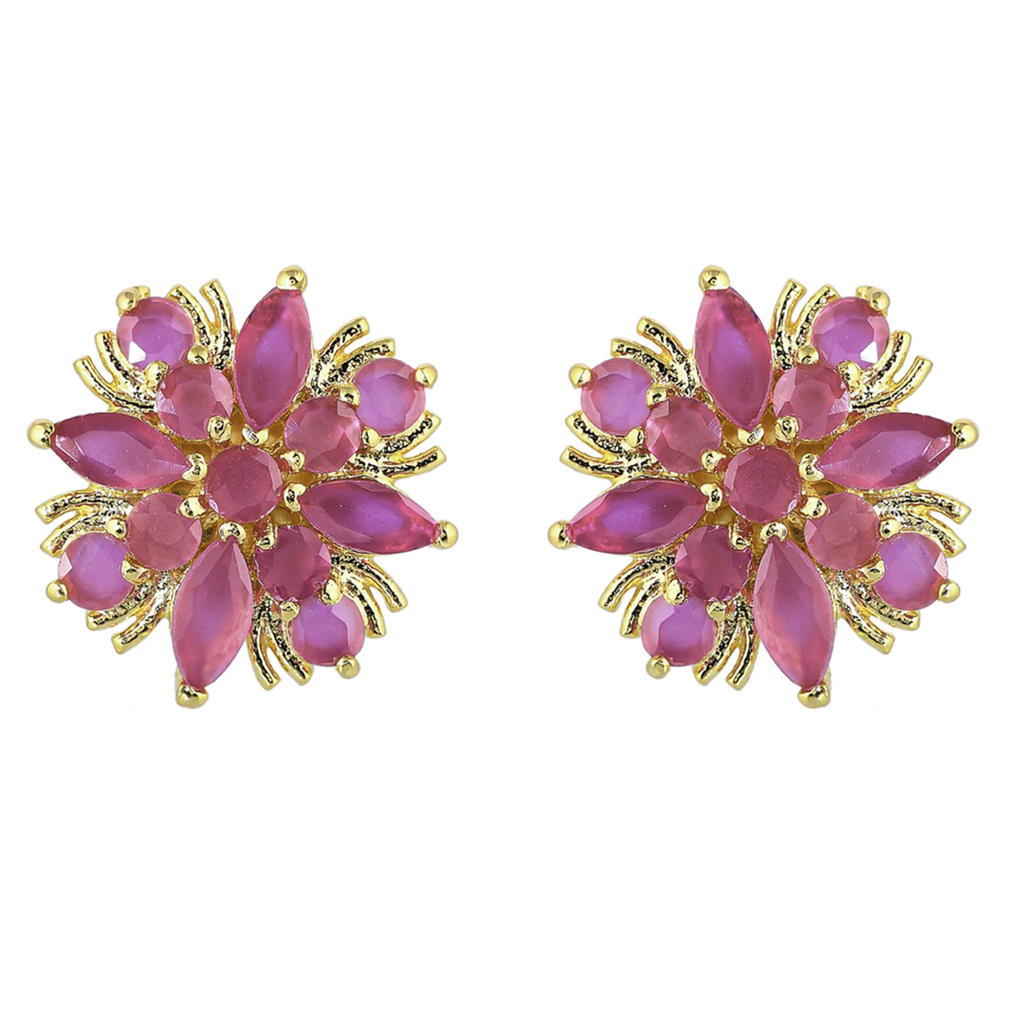 VOYLLA Floral Motif,Earrings
