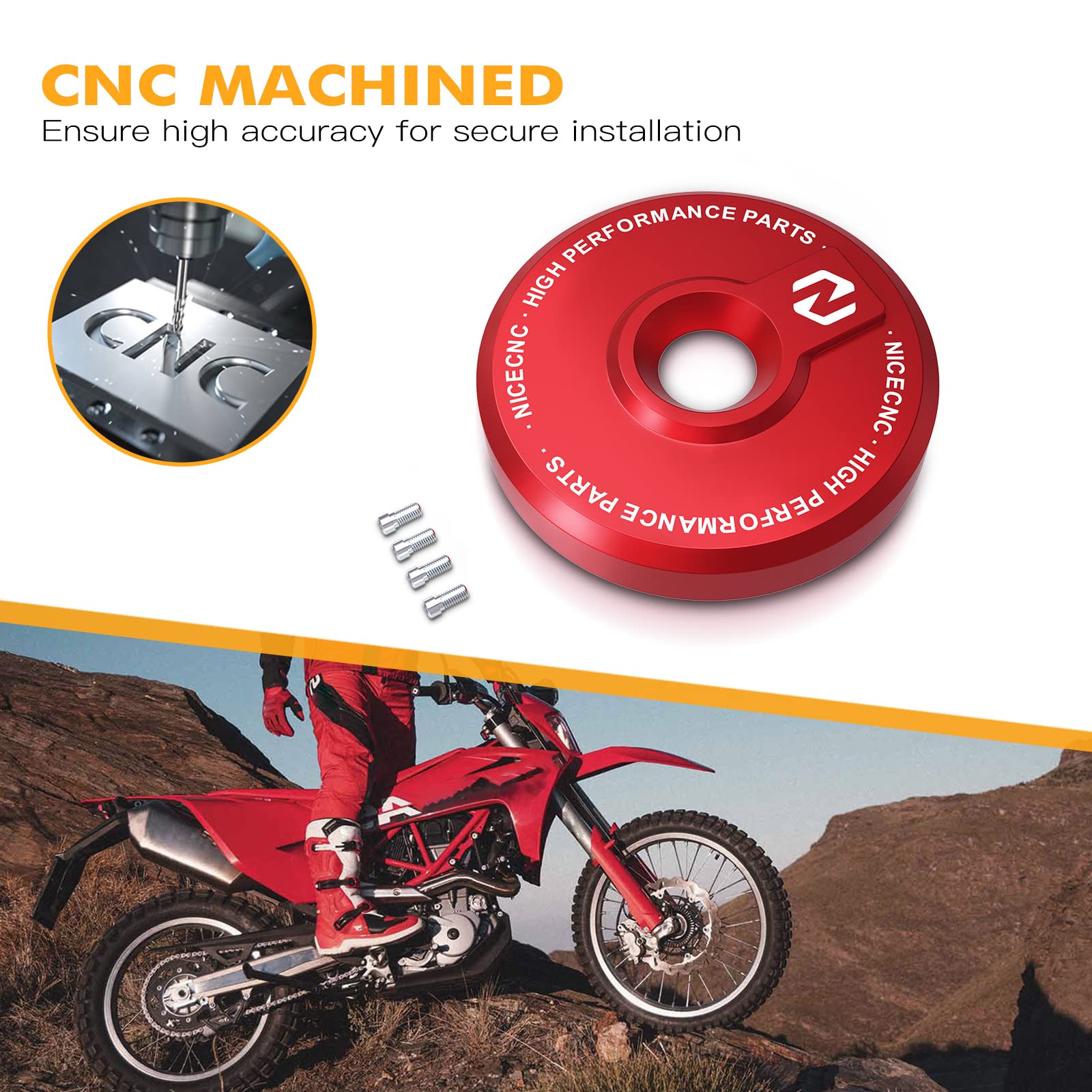 CNC Alu Ventilkappen Für GASGAS Motorräder - Luftdichte Ventilabdeckungen