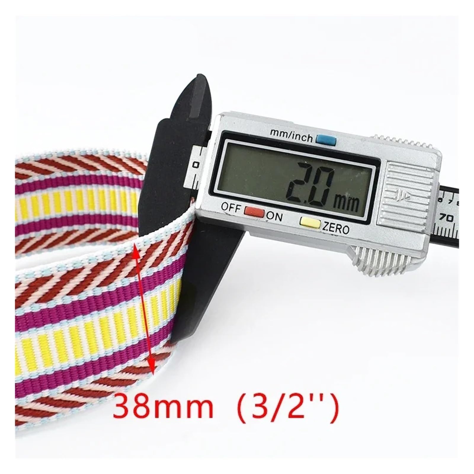 Tkanina ozdobna w kwiatowy wzór w stylu etnicznym, Taśmy poliestrowe żakardowe Pasek do torby 38 mm 2 3-10 metrów Wielokolorowy(LakeBlue,10Meters)