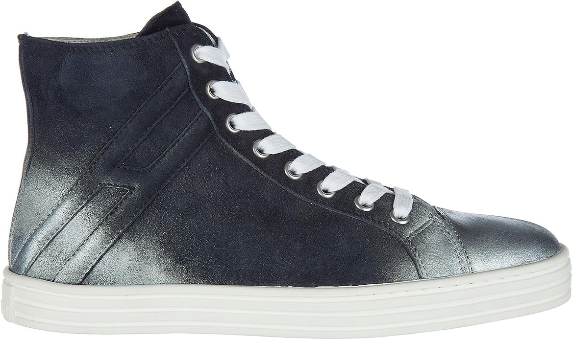 .Hogan Rebel Sneakers Alte r141 Donna Blu 36.5 EU : Amazon.it: Moda