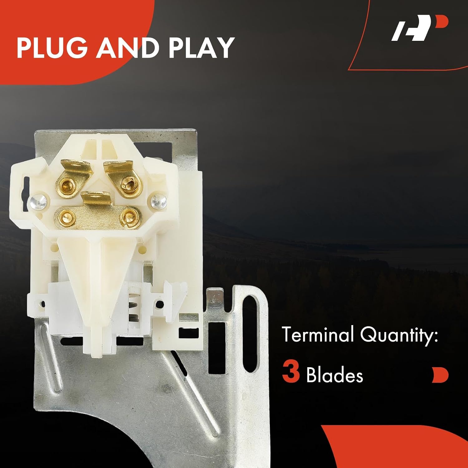 A-Premium Floor Mounted Headlight Dimmer Switch Compatible with Buick Century, Lesabre, Skylark & Chevrolet Beretta, Celebrity, Citation, Lumina APV & Oldsmobile Cutlass, Omega & Pontiac Phoenix