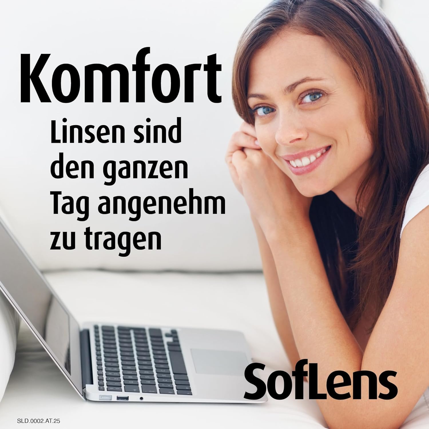 Bausch + Lomb SofLens Daily Disposable Tageslinsen, sphärische Kontaktlinsen, weich, 90 Stück BC 8.6 Mm / DIA 14.2 / -2.50 Dioptrien