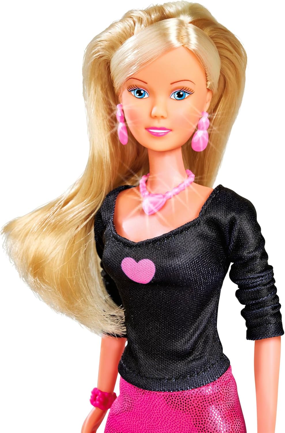Simba Steffi Love Jewellery Shop Toy Doll in Jewellery Shop with Lots of Choice of Necklaces and Earrings, 29 cm, from 3 Years
