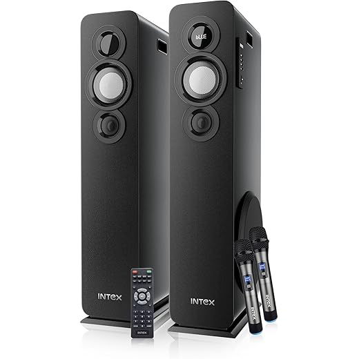 Intex TITAN1400 Dual Tower Bluetooth Speaker 140W