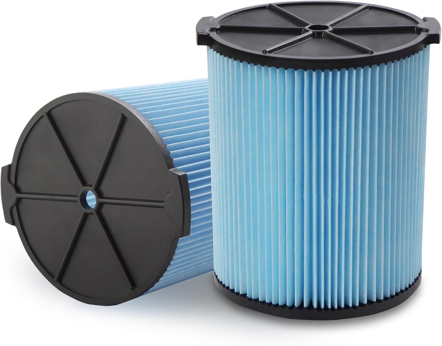 2-Pack Replacement VF4000 Filter for RIDGID 5-20 Gal Wet/Dry Vacuum | Precision OEM Fit, Professional Filtration, Built for Tough Jobs, Reusable Design, Trusted Performance