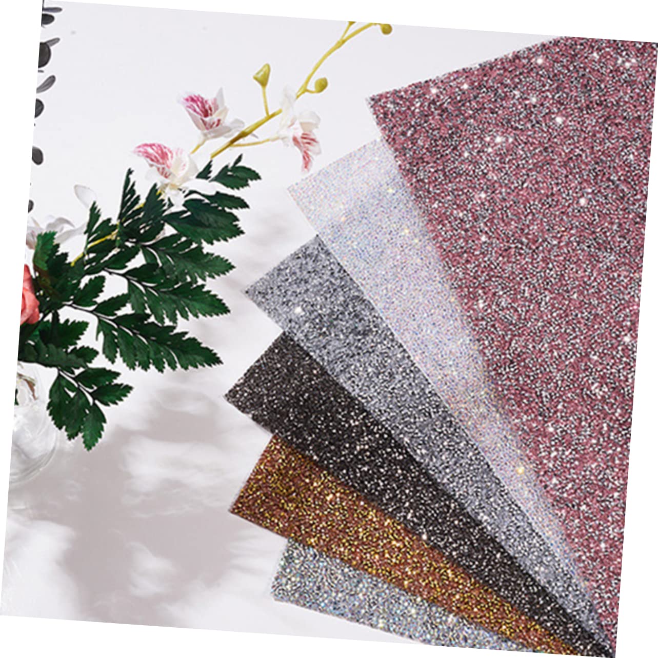 Homoyoyo 2pcs Nail Mat Gems Manicure Table Cover Nail Art Rhinestones for Crafts Diy Supplies
