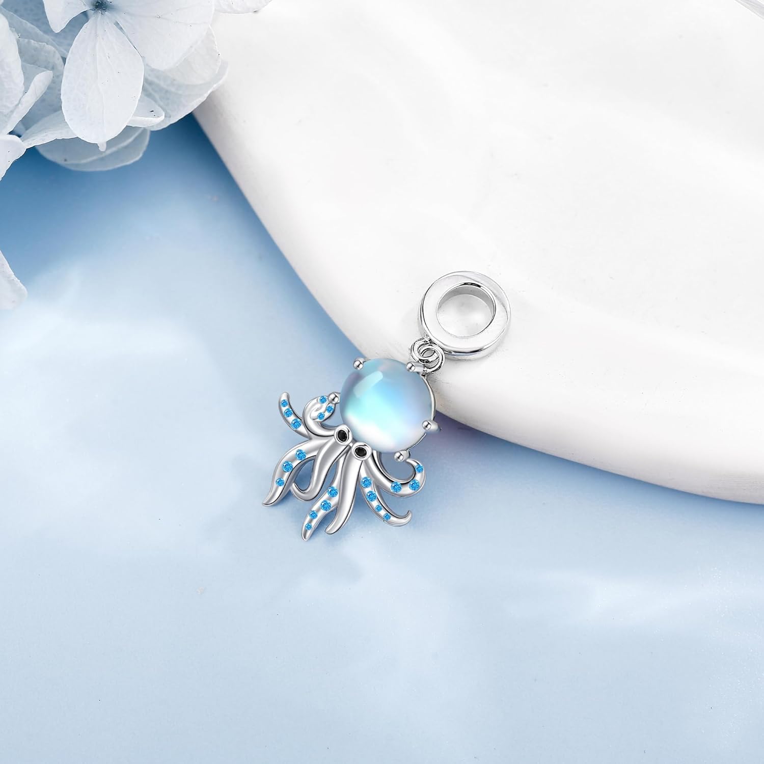 Sterling Silver Charms for Bracelet Hummingbird/Dragonfly/Ladybug Bead Charm for Necklace Mother's Day Christmas Jewelry for Women