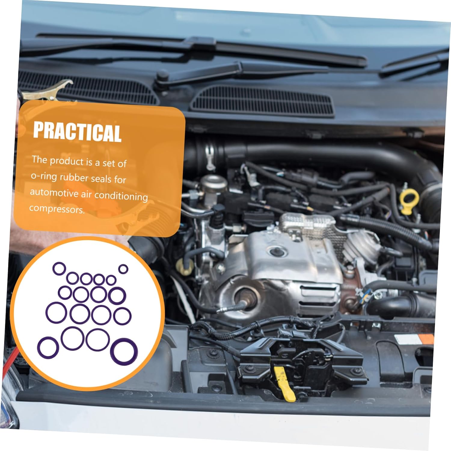 270-piece Car Repair Kit Sealing Gasket Set for Automotive Power Washer