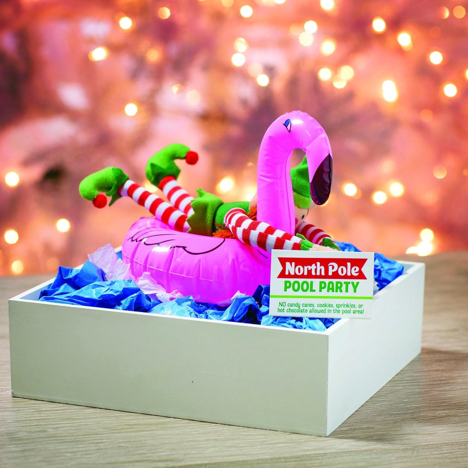 Fun Express Elf Shelf 24 Days of Christmas Kit with Props & Instructions, Includes Accessories and Activities for Your Magical Elf to Last All Season Long