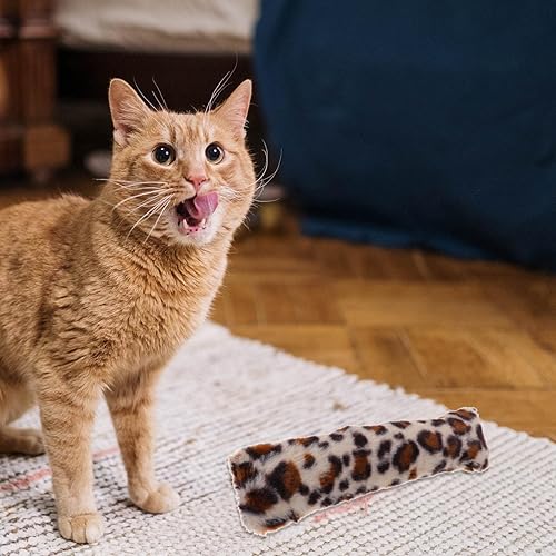 Miniatura 7 de POPETPOP Juguetes para gatos, almohadas para gatos, juguetes interactivos para gatitos, juguetes para gatos de interior, promueve el juguete de