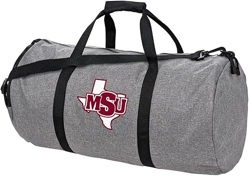 Miniatura 237 de Collegiate Primary Logo Collection Bolsa de lona ligera para deportes y gimnasio plegable para viajes, Bob Jones Bruins