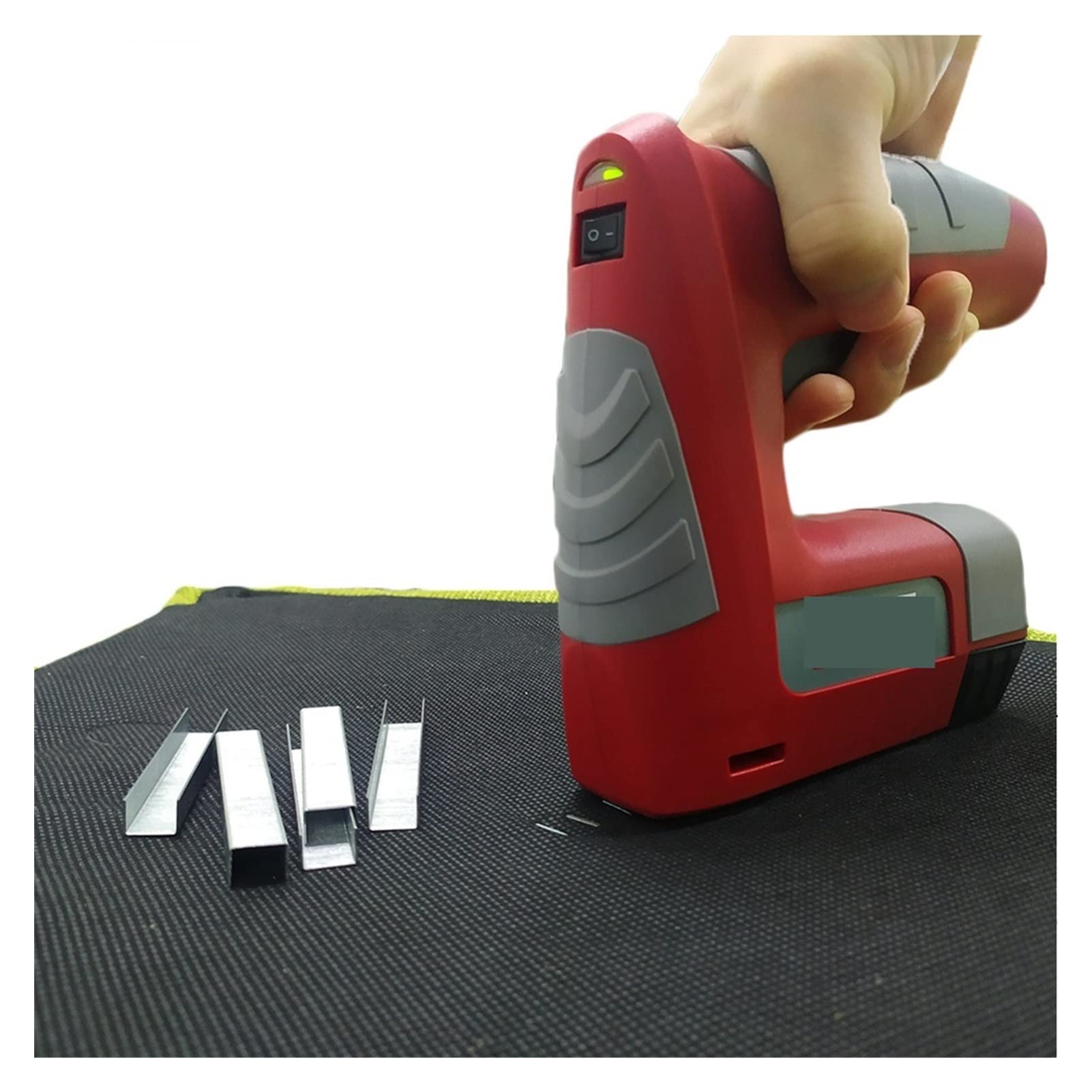 Nailer de encuadre Grapadora eléctrica Litio-Ion inalámbrico Pistola de clavos, pistola de clavos, clavadora, muebles de grapadora Bricolaje Marco de madera de herramientas Herramientas de carpintería