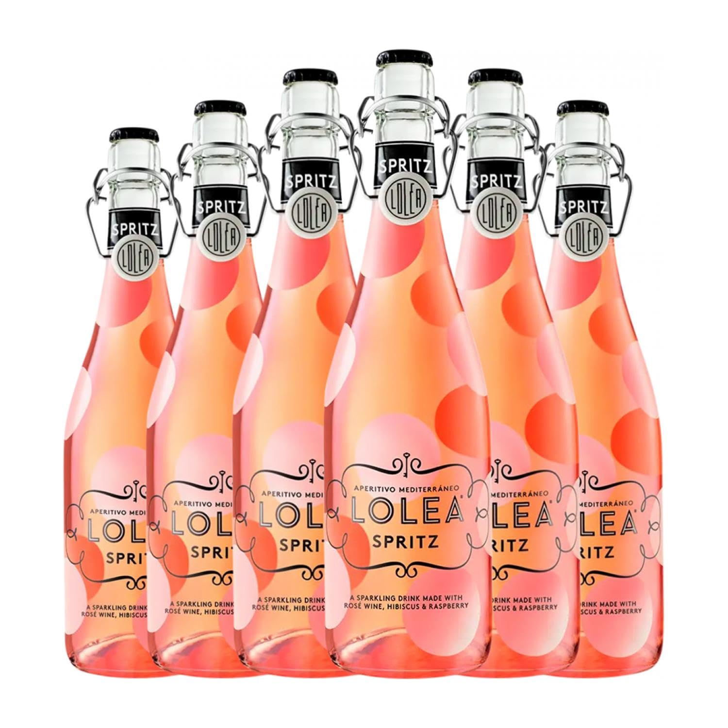 Sangría Lolea Spritz Rosé 75 cl (Caja de 6 Botellas de 75 cl)