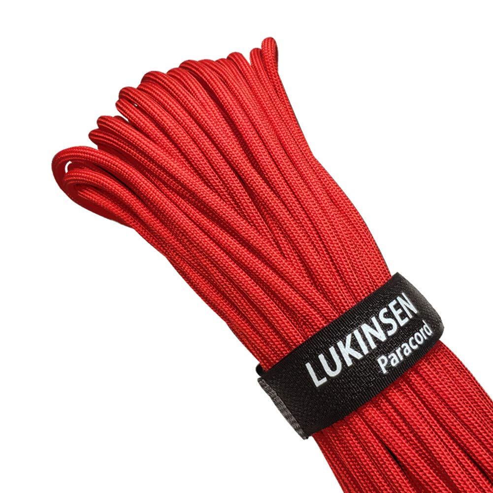 Amazon.co.jp: Lukinsen パラコード 9芯 4mm 30m/50m マジックテープ付