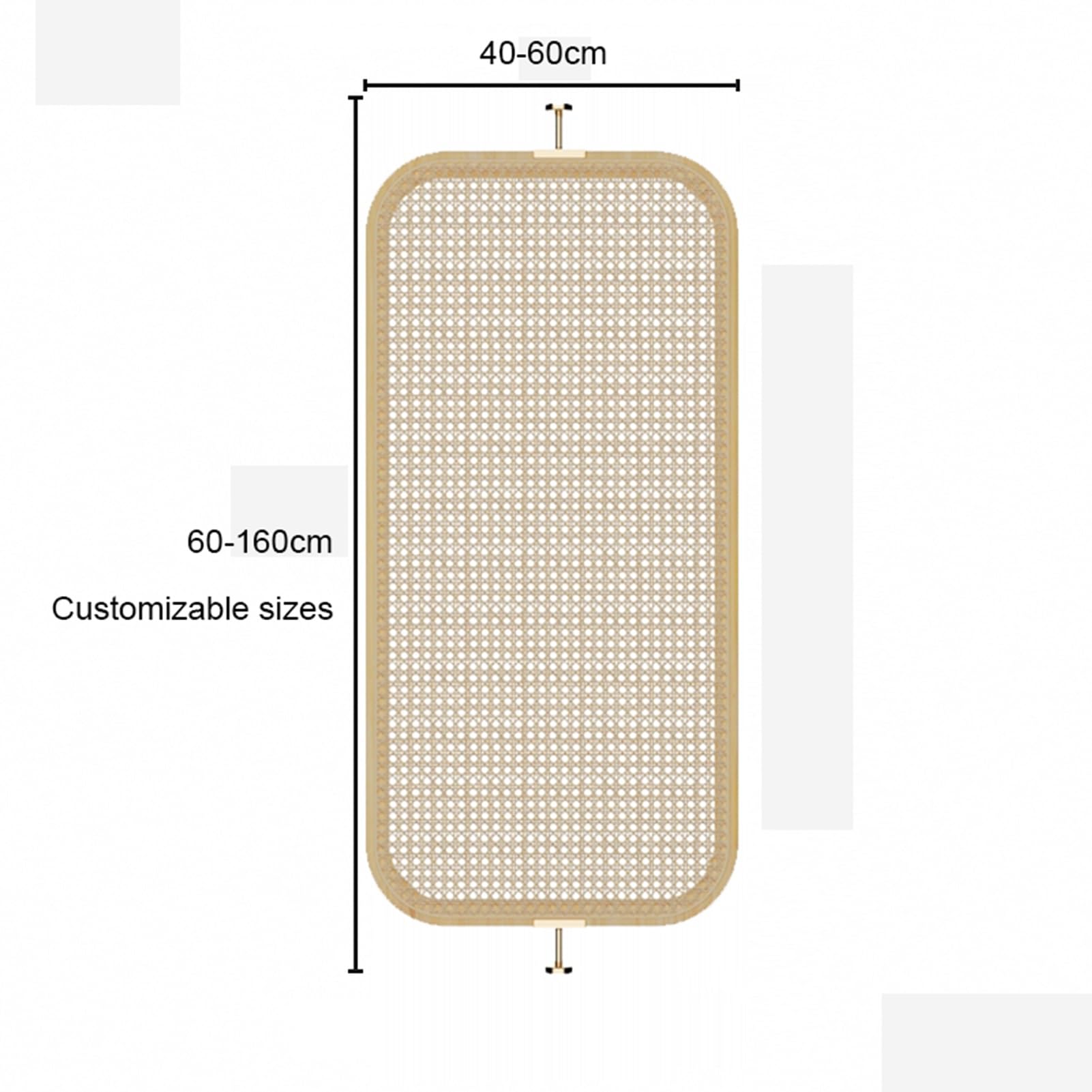 Cloison De Séparation Panneaux De Séparation pour Restaurants Commerciaux Paravent Décoratif pour Table De Restaurant Hotpot pour Hôtel(50X160CM)