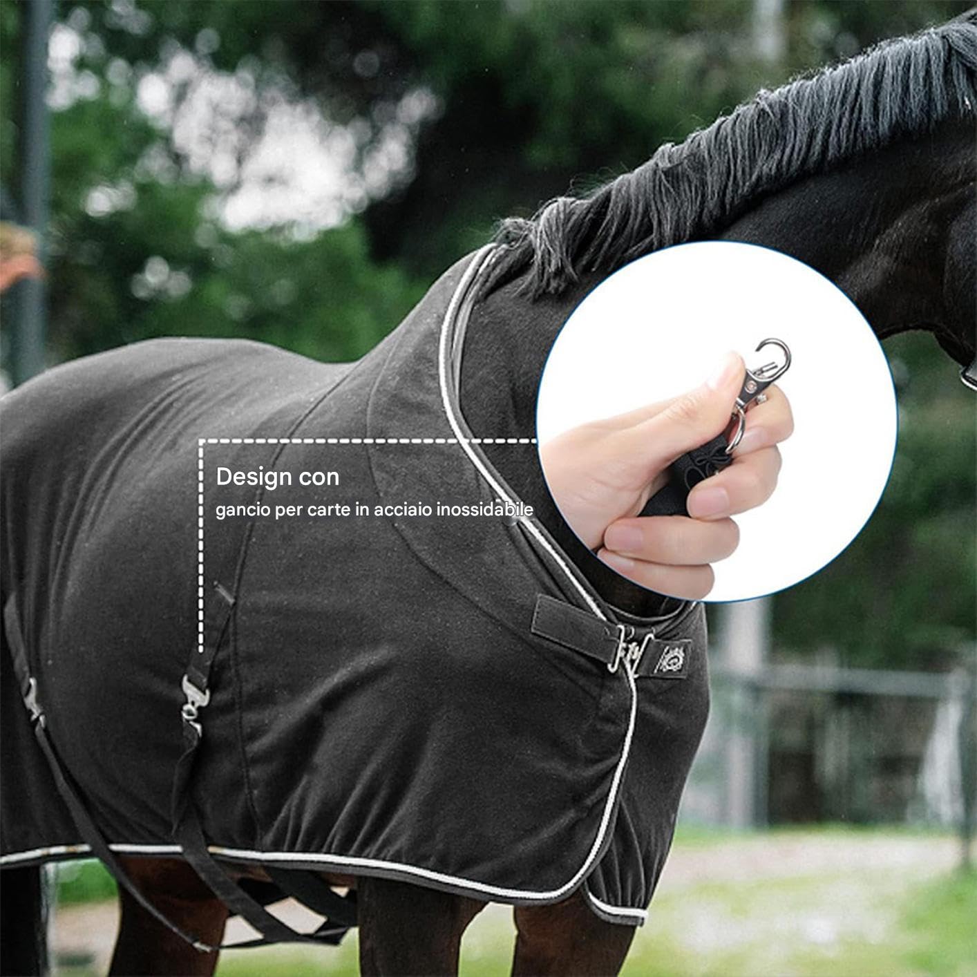 Cinturini Per Gambe Di Coperta Per | Cinturini Regolabili per Coperte Equine,A Sgancio Rapido Cintura Equestre Da Equitazione Per Uso In Fattoria E Prateria