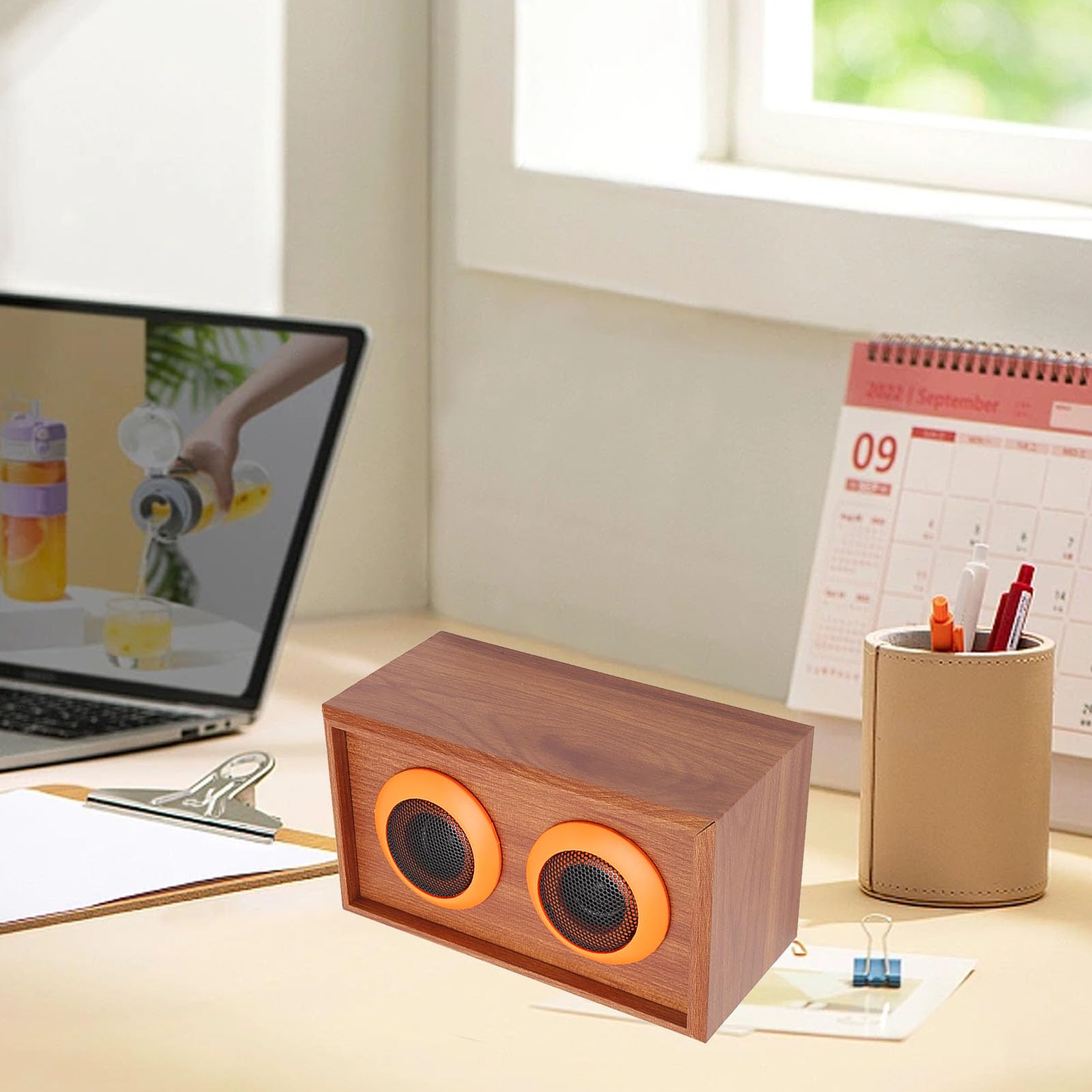 木製コンパクトスピーカー Amazon.co.jp: 木製ツイータースピーカー、35W木製HiFiツイーター