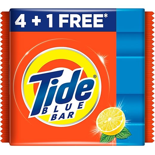 Tide Blue Detergent Bar Soap Value Pack 200g