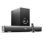 Mivi Nex 150 Soundbar with Subwoofer | 150W Home Theater Speaker | 2.1 Channel Sound Bar for Smart TV | Bluetooth v5.3 | HDMI, ARC, Coaxial & USB Speaker Home Theatre | Made in India (Black)