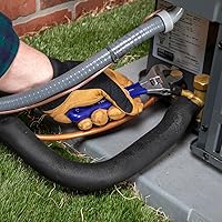 Vista 10 de Klein Tools D509-8 Llave ajustable, llave de transmisión forjada de mandíbula extra ancha con acabado cromado pulido, 8 pulgadas