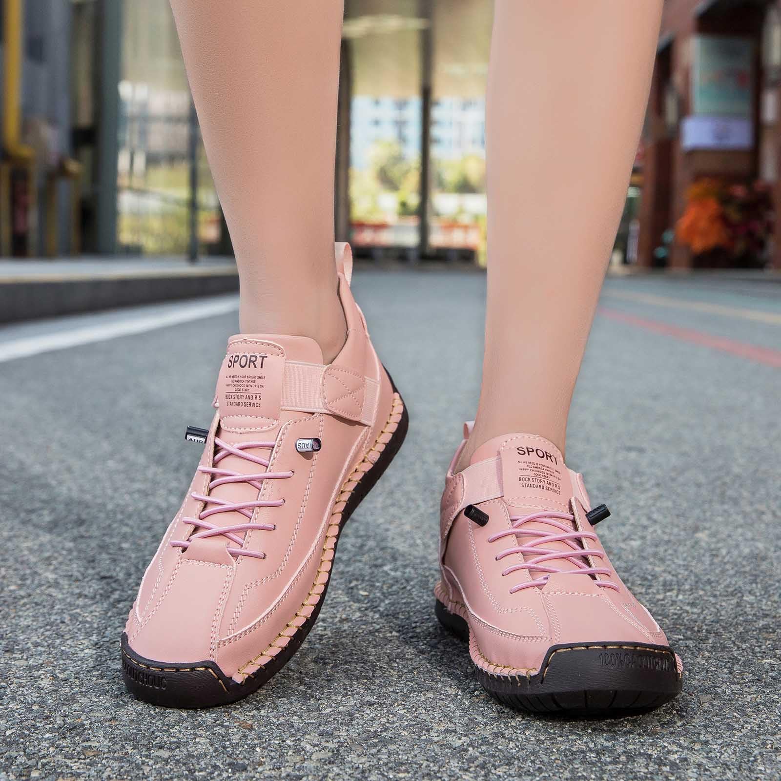 Scarpe Ortopediche Donna Senza Lacci Leggere Ciabatte Casa Scarpe da Casa Morbida Sneakers Sneakers da Camminata Outdoor Traspirante e Confortevole Traspirante Antiscivolo Leggere per Il Tempo Libero