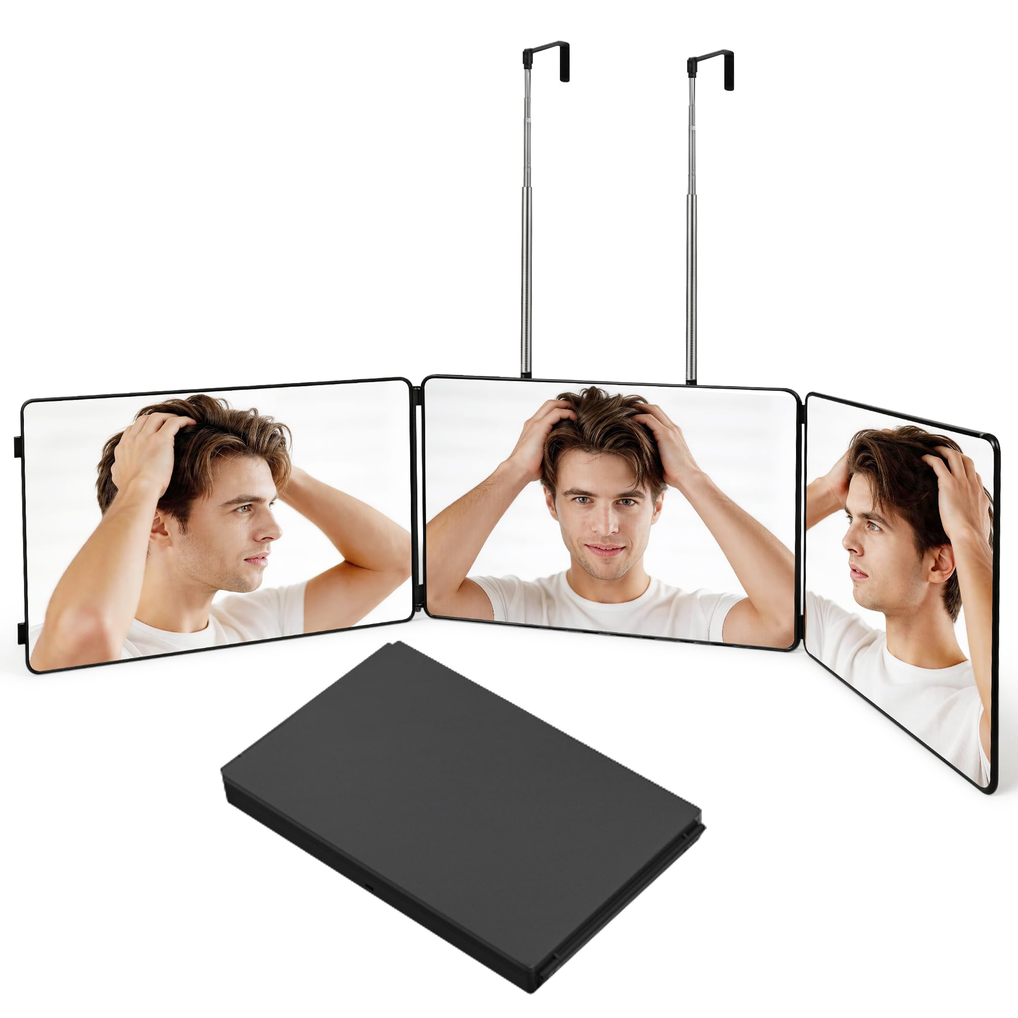 Photo 1 of LADETTO 3-Way Hair Cutting Mirror
