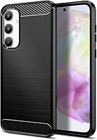 Vista 37 de Funda Qiinogow compatible con Samsung Galaxy A23 4G/5G, cubierta delgada para teléfono con absorción de golpes, funda protectora de fibra de carbono