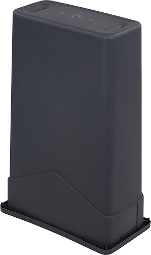 Miniatura 4 de Carlisle FoodService Products 34202323 TrimLine - Contenedor de basura rectangular de 23 galones, polietileno (LLDPE), color gris (paquete de 4)