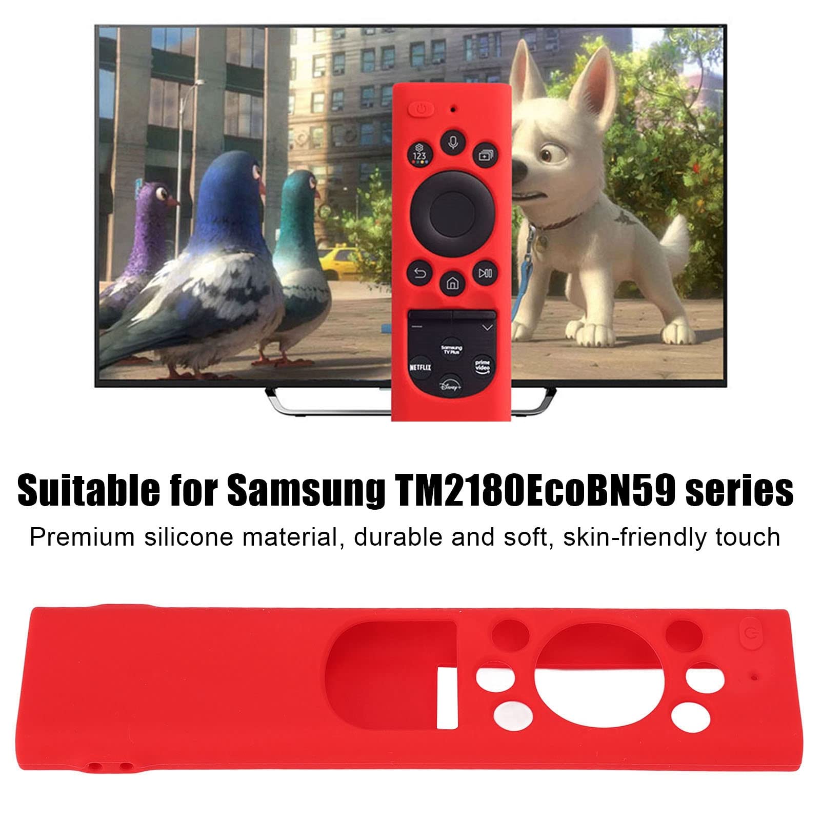 Siliconen afstandsbediening hoesjes beschermende covers voor Samsung Smart TV schokbestendige afstandsbediening hoes voor Samsung TM2180E BN59-01385A BN59-01311 BN59-01327 BN59-01357 RMCSPB1FP1