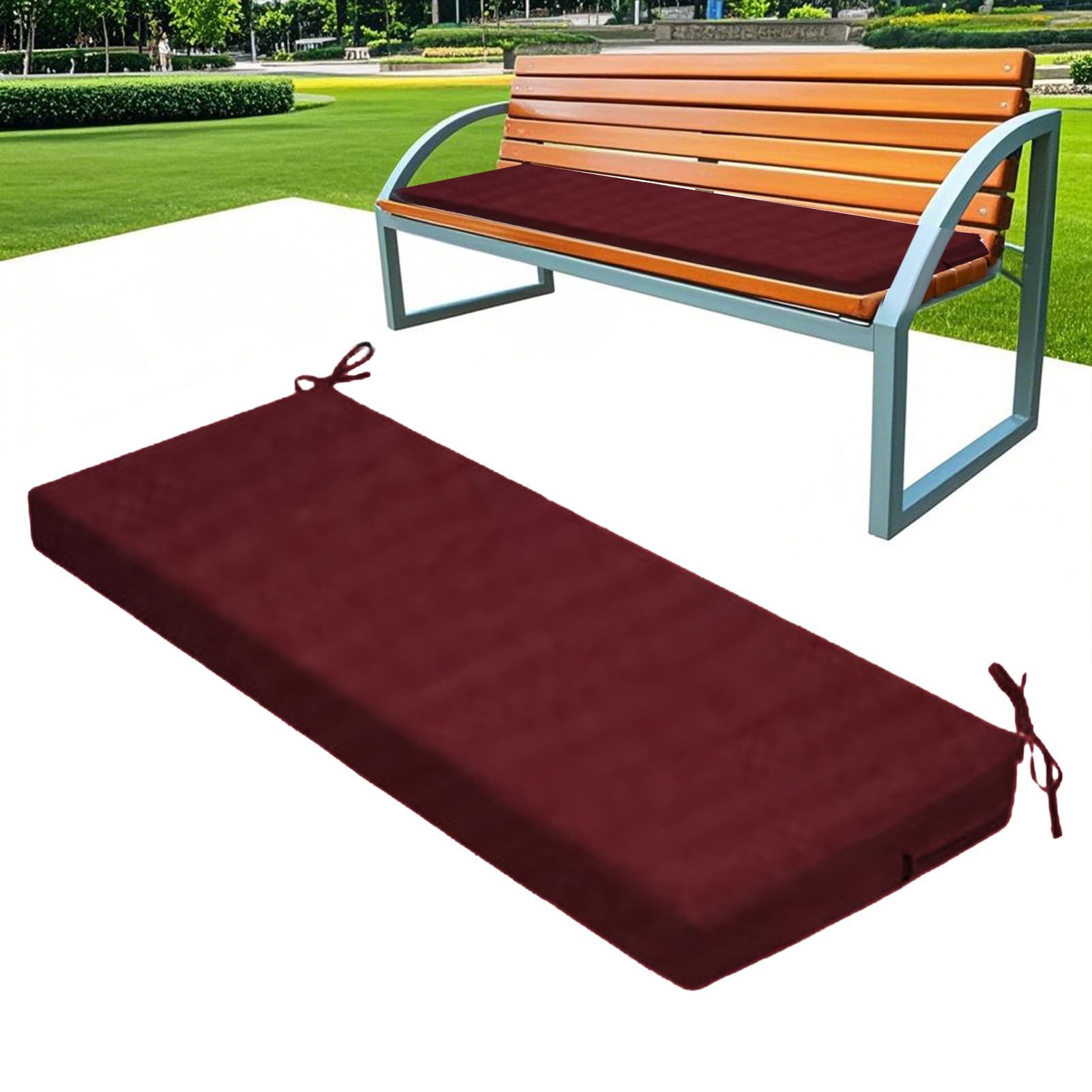 Cuscini Per Arredamento Da Esterno Cuscino Per Seduta Impermeabile | Cuscino Sostitutivo Per Sedie Da Patio Per Cortili Verande Giardini Balconi Terrazze