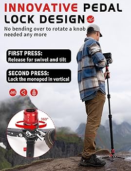 Amazon.com : IFOOTAGE Cobra 3 Strike A150S Monopod Camera
