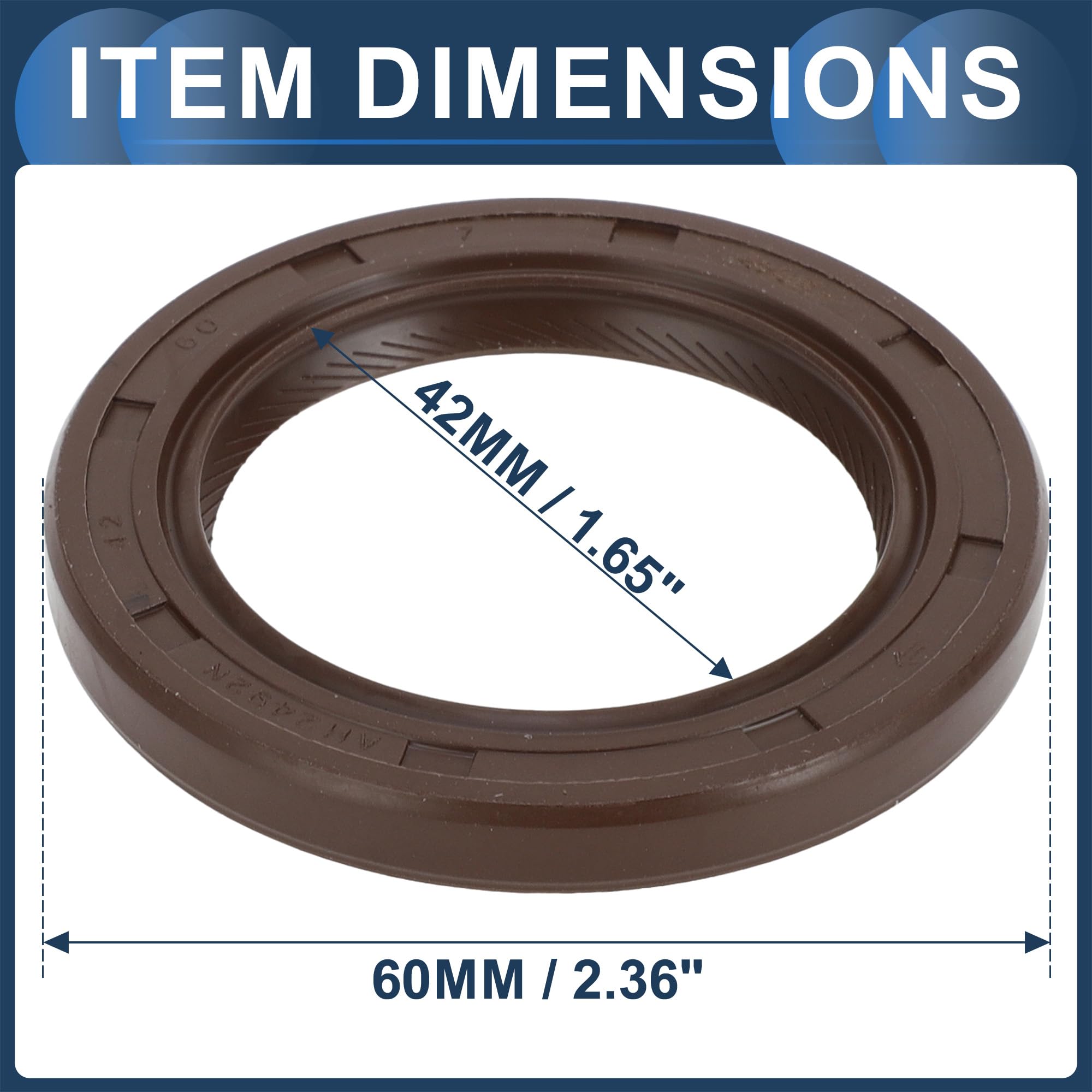 Amazon.com: INFINAUTO Crankshaft Oil Seal Front Main Seal No