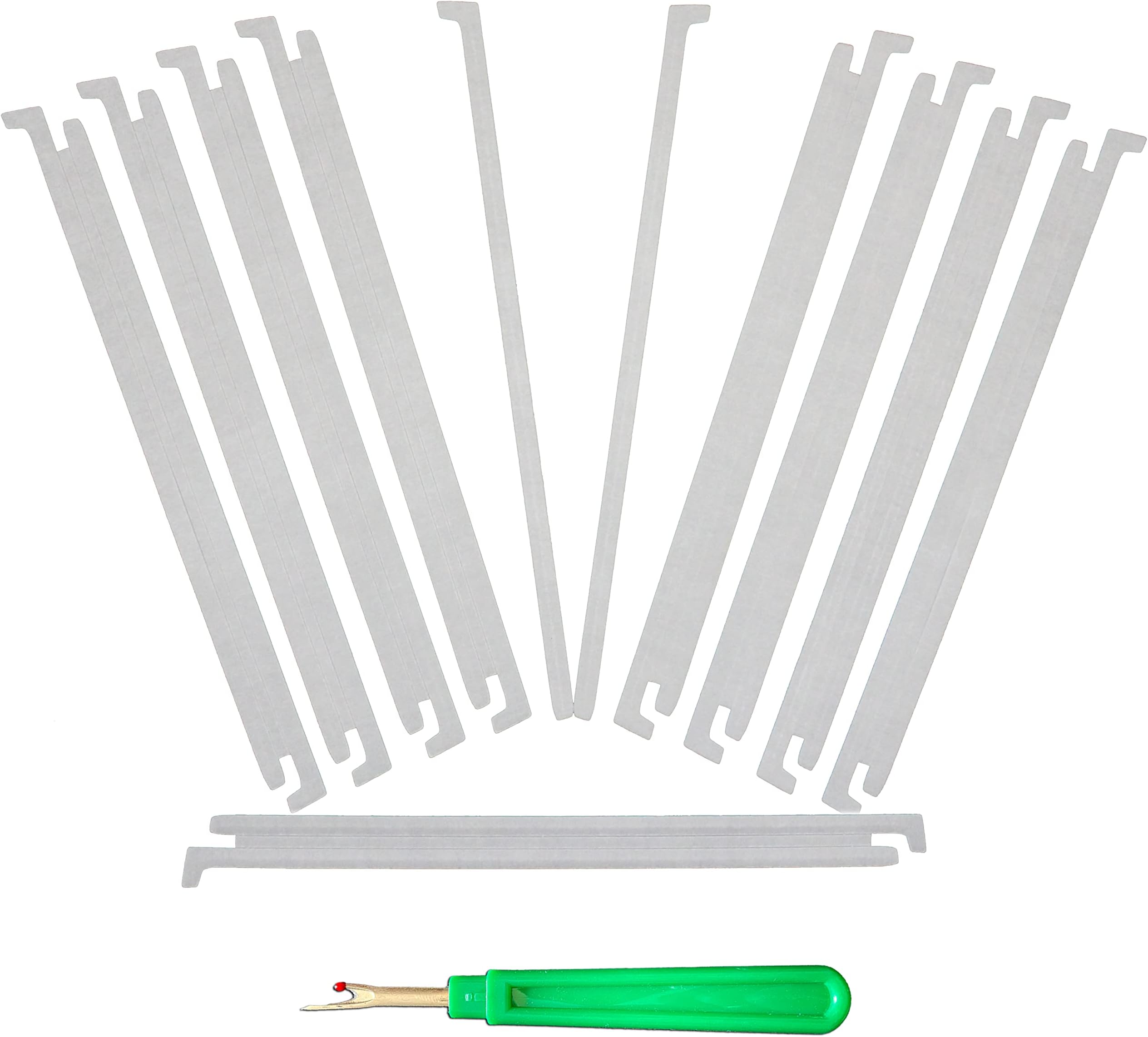 Collar Placket Stays, DIY Insert for Polo/Golf Shirt Placket Stay, for Polo/Golf Shirts