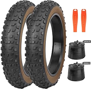 WEEROCK 1/2 Pack 20 Inch Electric Bike Fat Tires 20 X 4.0in E Bike