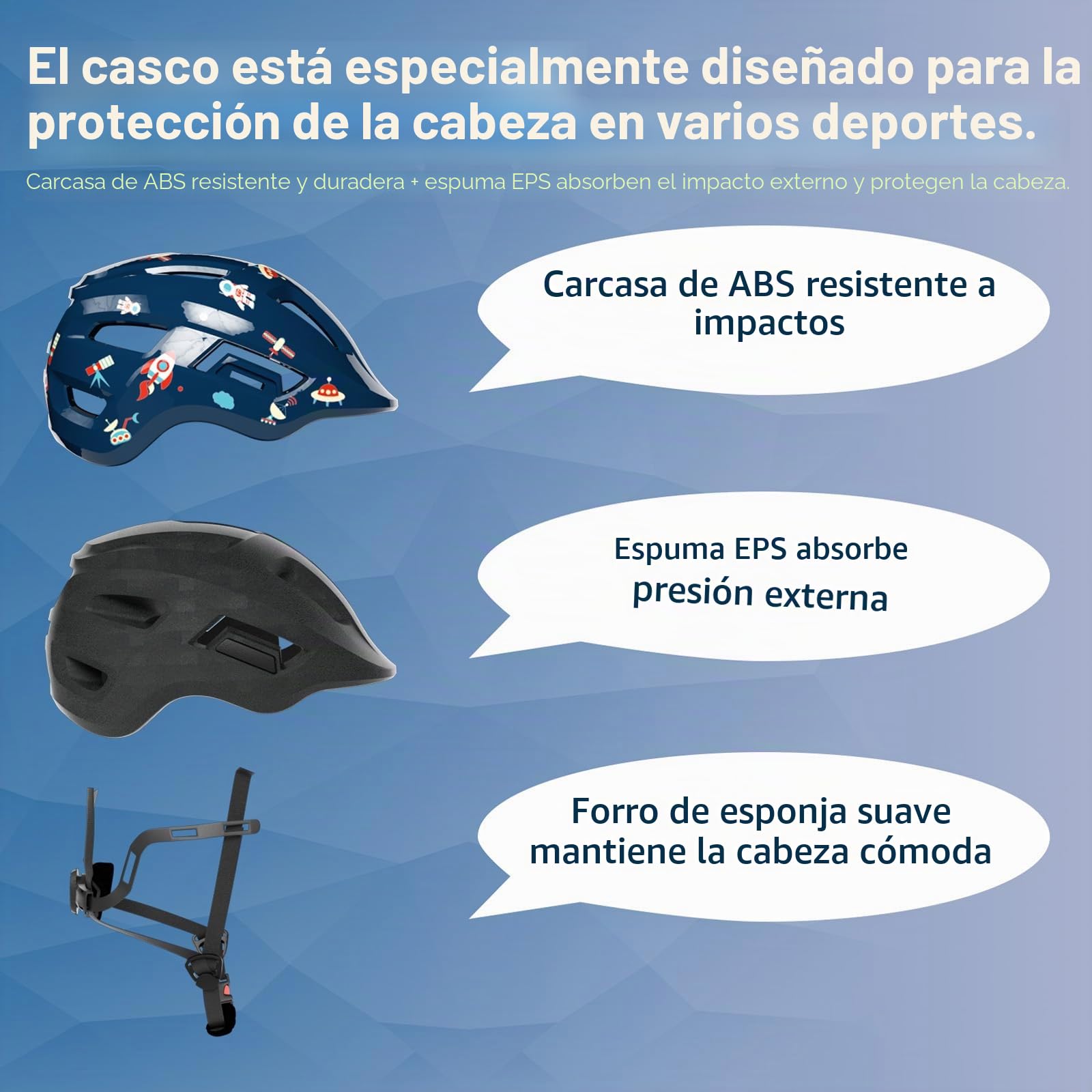 XJD Casco Bicicleta Niño Casco de Ciclismo Ajustable Casco Patines para Niños Niñas de 2 a 8 Años Casco Infantil con Certificación CE para Scooter Rollerskate y Ciclismo Otros Múltiples Deportes