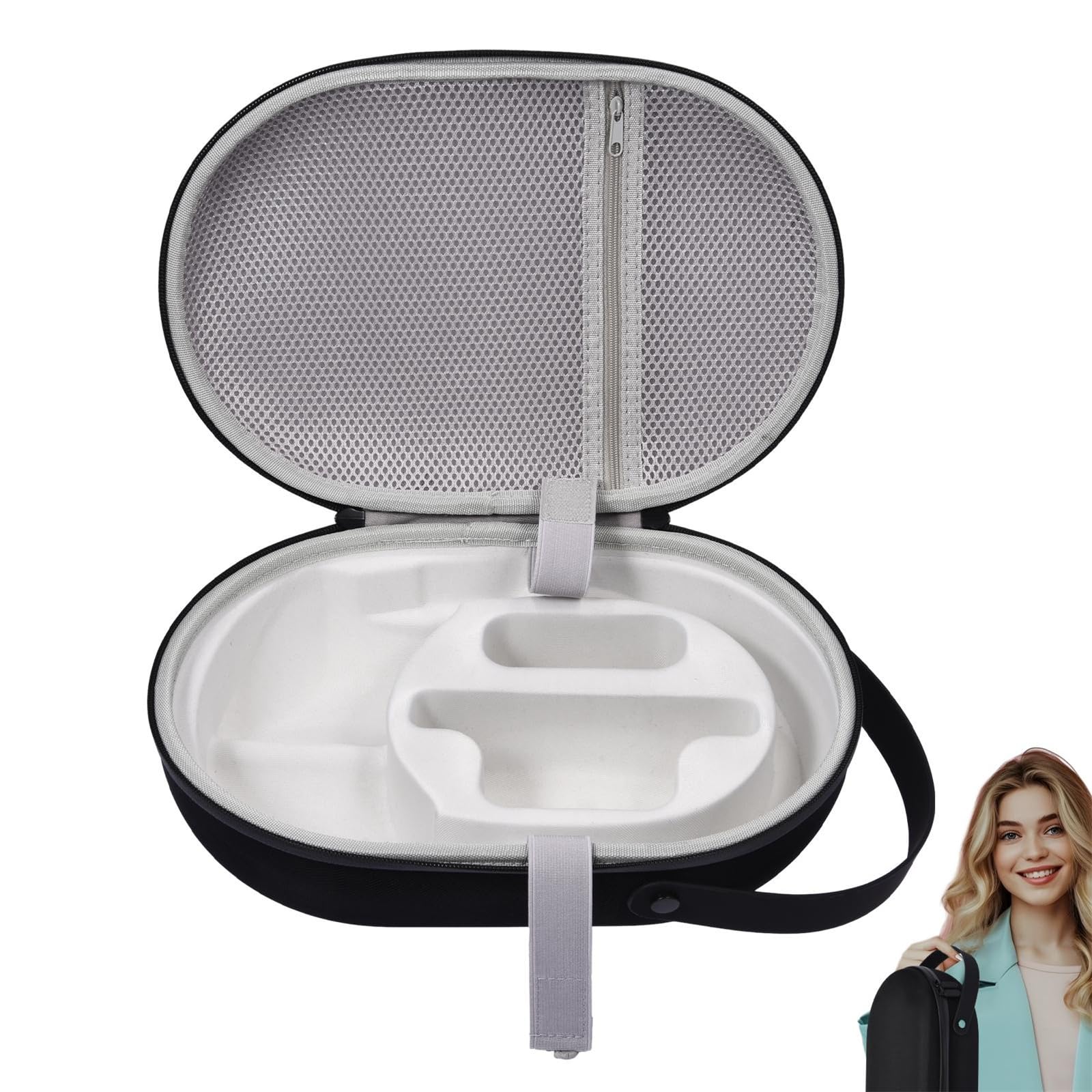 Casco MR Portátil Que Lleva Bolsa Almacenamiento Duro Impermeable Y A Prueba Polvo para Accesorios MR