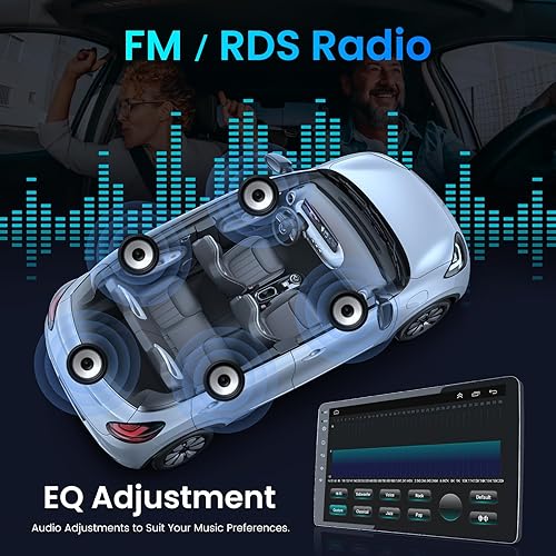 Miniatura 9 de Radio QLED de 4 núcleos+64 GB para Chevrolet Chevy Silverado SSR Tahoe GMC Sierra Yukon 2003-2006, Hummer H2 2003-2007 HD pantalla táctil estéreo