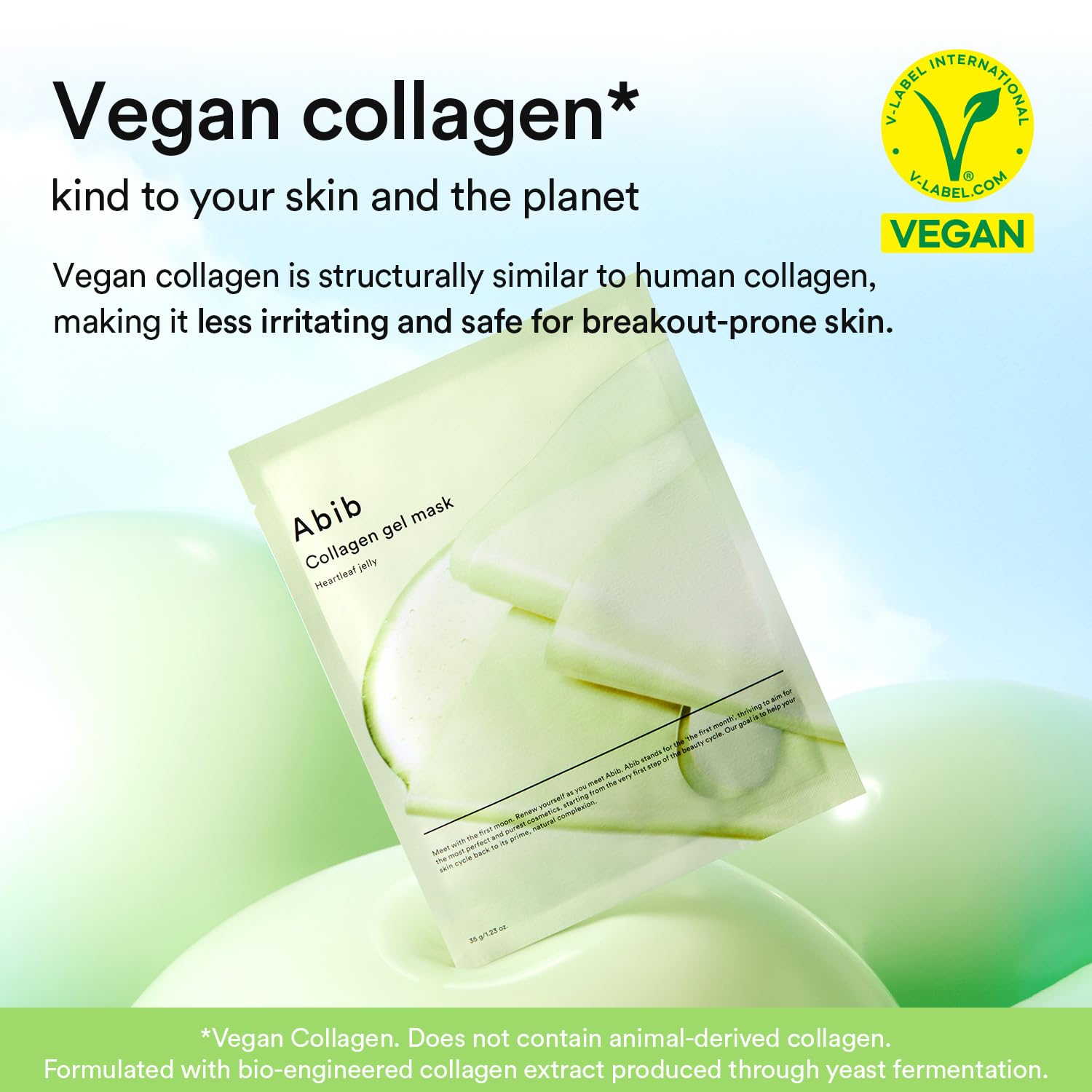 Abib Vegan Collagen Hydrogel Face Mask
