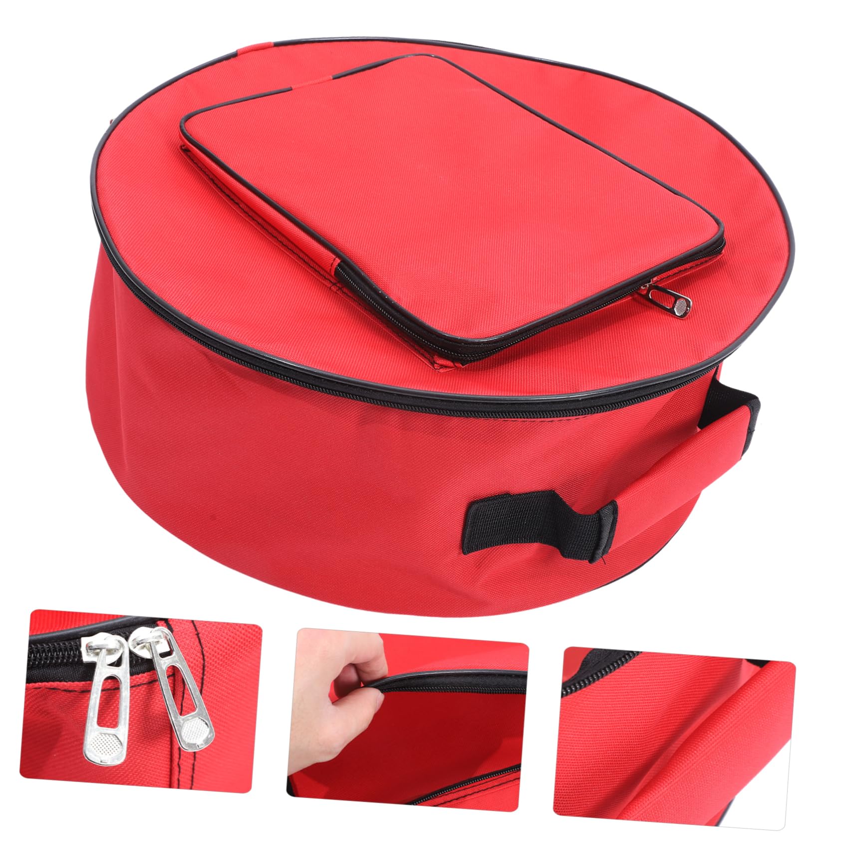 FUNOMOCYA Portable Snare Drum Bag for Drums Durable Percussion Instrument Carry Case with Fine Workmanship for Outdoor Use and Easy Transport