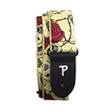 Perri’s Leathers Ltd. - Guitar Strap - Jacquard - Adjustable - For Acoustic/Bass/Electric Guitars - Made in Canada