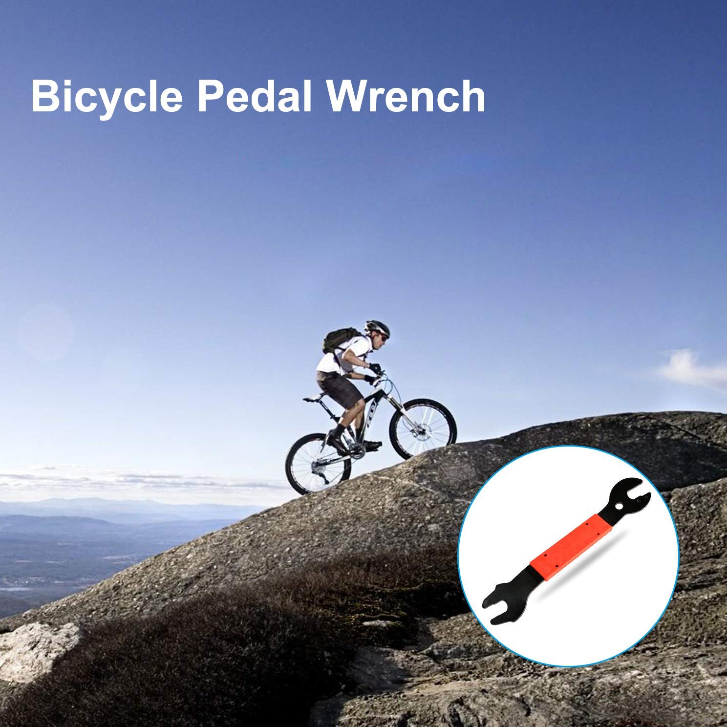 Clé à Pédale Universelle Pour Vélo 15x16mm / 15x17mm - Accessoire Neuf Générique